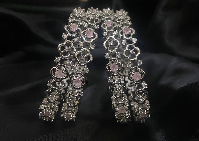 AD studded Bangles (Pack of 2)