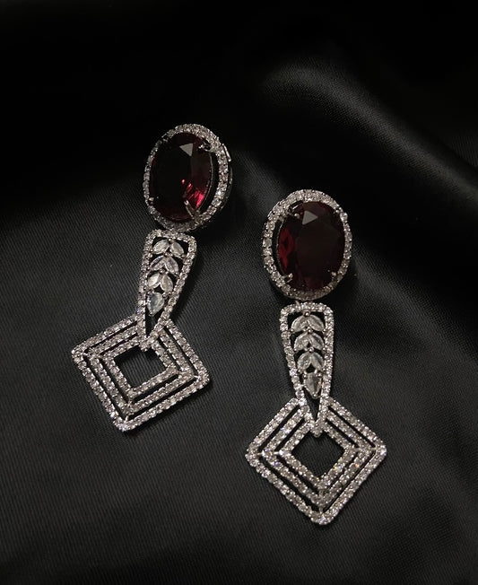 Ruby AD Earrings (Ruby)