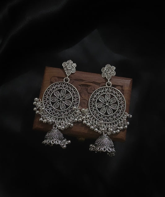 Baani Oxidised Earrings