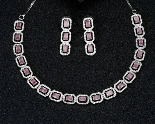 Pari AD Necklace Set