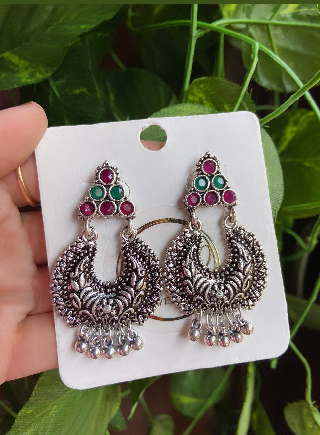 Suhani Oxidised Chandbali