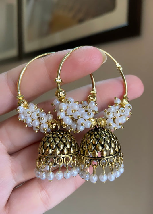 gold plated earrings