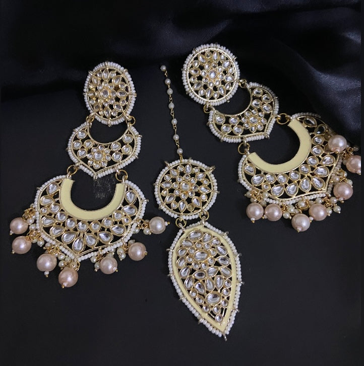 Kundan Tikka set